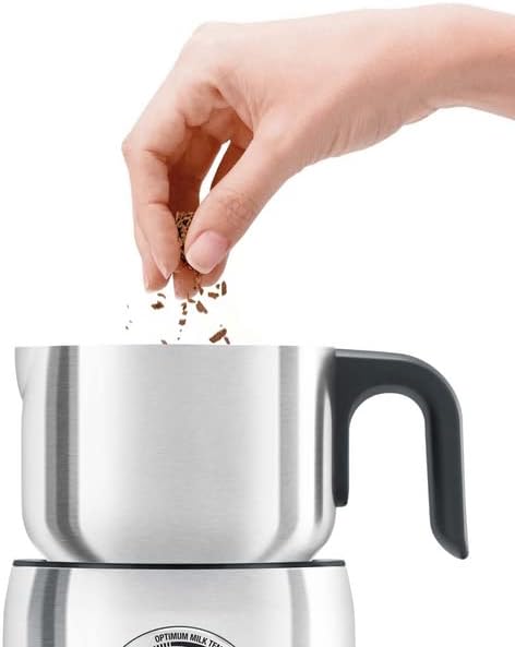 Breville Milk Café Electric Frother, Silver