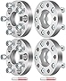 Abrillvt 4PCS 5x4.5 Wheel Spacers 1 inch Thread Size Thick 14x1.5 Compatible with for 300 05-19 for Challenger Wheel Spacers 09-19 for Charger Wheel Spacers 06-19