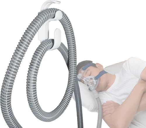 CPAP Hose Hanger – Anti-Skid Hose Holder & Mask Hook – Prevents Leakage, Tangling & Twisting – Headband Hook for Bed – Hose Organiser for CPAP Machines - Image 3