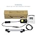 MingDak LED Aquarium Light for Fish Tanks,18 LEDs,7.5-Inch,Output 12V/0.5A Brighter Than 5V/1A,White Lighting