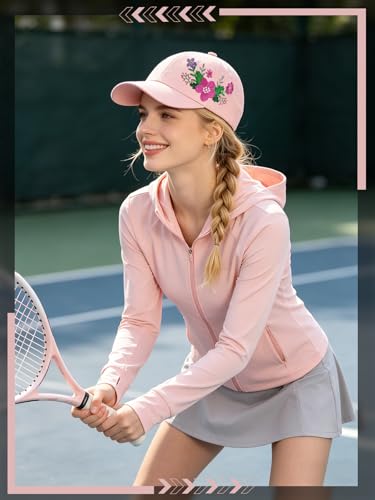 Image of Biggun Trendy Embroidered Baseball Cap for Girls Women Men - Adjustable Soft Breathable Hats for Casual Wear