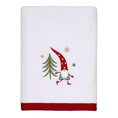 Avanti Linens - Hand Towel, Soft & Absorbent Cotton (Gnomes Walk Collection) Cover