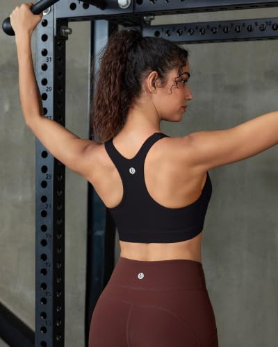 Image of RUNNING GIRL High Impact Sports Bra,Racerback Sports Bras for Women High Support Molded Cup Workout Bra with Sewn in Pads