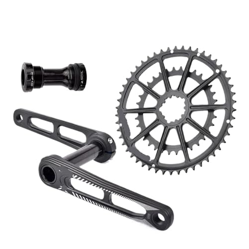 [hoCNNNZbg 165/170/175mm NN A~ 󎩓]ԃ_u`F[O 50-34T/53-39T Ή(Crank BB68 52-36T,170mm)