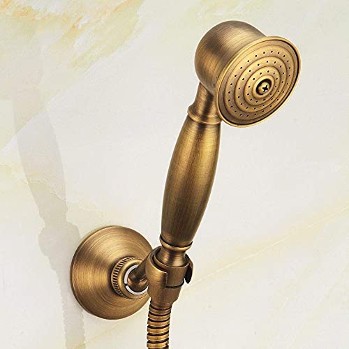 Ensemble de douche en laiton antique avec douchette à main