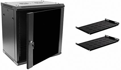 Amazon.com: Navepoint 18U Deluxe IT Wallmount Cabinet Enclosure 19-Inch ...