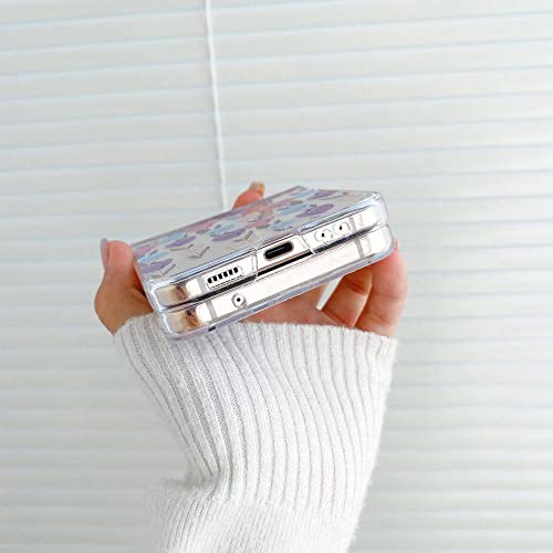 Coque Samsung Z Flip 4 rigide transparente pour éviter les chutes - 6