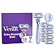 Gillette Venus Extra Smooth Swirl Damenrasierer, 9 Ersatzklingen, Schwenkbares Handstück und Duschhalterung