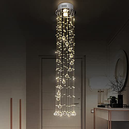 Suspension cristal moderne luminaire de plafond pour sublimer votre entrée et entrée - 4