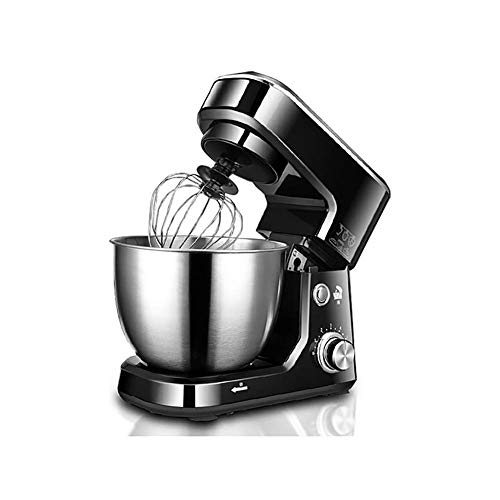 600W Standmixer 6 Speed ​​ u200b u200bFood Mixer Elektrischer Küchenmixer mit 4 l Rührschüssel aus Edelstahl Spritzschutz für Kuchenteig Kuchen für