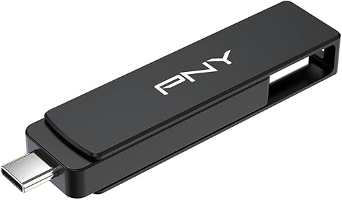 Miniatura 8 de PNY Unidad flash OTG Duo Link V3 USB 3.2 Gen 2 Tipo-C y tipo A OTG de 2 TB Velocidades extremas de lecturaescritura 1000800MBs Almacenamiento móvil