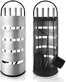 【Kit di strumenti portatili】Set di strumenti per caminetto con maniglie ad arco dal design ergonomico per un facile trasporto.
