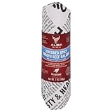 Alef Sausage Uncured All Natural Fresh Spicy Premium Wagyu Beef Salami - Artisan Charcuterie, Gluten Free, Nitrite Free, Paleo & Keto Friendly, Gourmet Air Dried Meat Snacks, 7 Oz Pack Of 1 (Not Sliced)