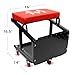 MaxWorks 50880 Garage Creeper Seat and Stool Combo, Workshop Seat with 300 Lbs Capacity, Mechanics Stool with Wheels