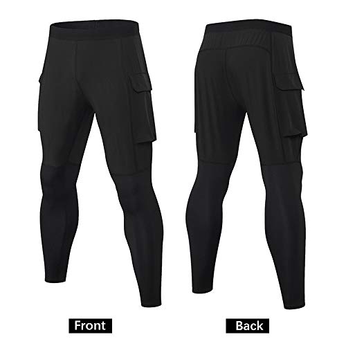 Calça esporte masculina, Andoer Calças esportivas masculinas Fitness para corrida Calças esportivas