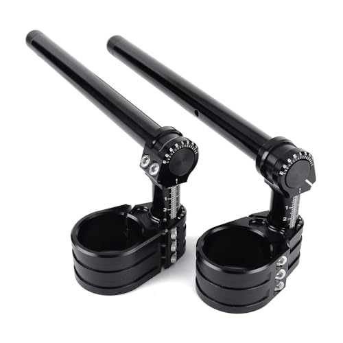 Guidon Moto Clip-on 48mm CNC en Aluminium pour CBR650R