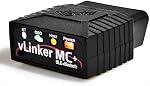 Vgate vLinker MC+ Bluetooth OBD2 Car Diagnostic Scan Tool for iOS, Android, and Windows