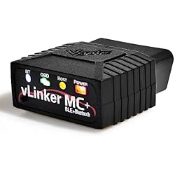 Vgate vLinker MC+ Bluetooth OBD2 Car Diagnostic Scan Tool for iOS, Android, Windows