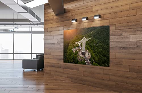 Spiritualhands World's Heritage Famous Places Canvas Wall Art, Scenic Framed Posters, Modern Landscapes Home Decor (27 Rio De Janeiro - Brazil, 8" X 12" - Ready To Hang) #TOP3