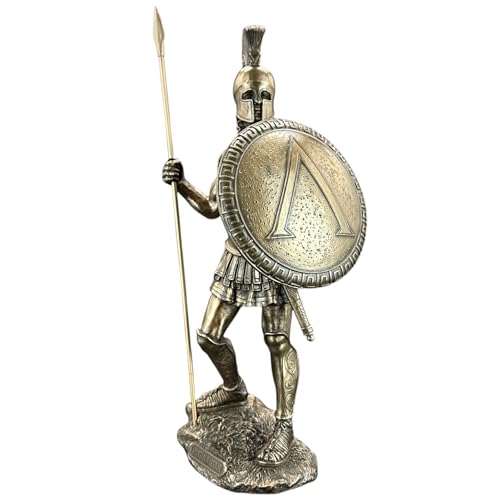 57 SPECIAL REPLICAS Bronze Gifts Statue HOPLITE FIGURE - SPARTAN WARRIOR Decor Statue Gifts for Women for Men Sculpture Home Decor