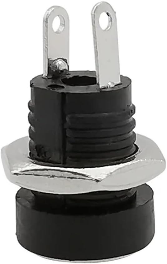 10Pcs 3.5 * 1.3mm DC Power Jack Socket Female Panel Mount Connector 2 Terminal Adapter DC Connectors