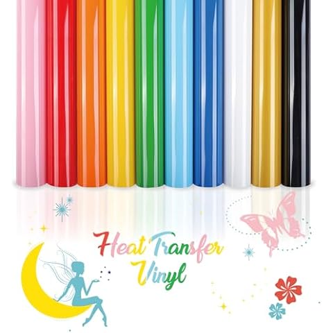 INK LAB Heat Transfer Vinyl Sheets Set Cover