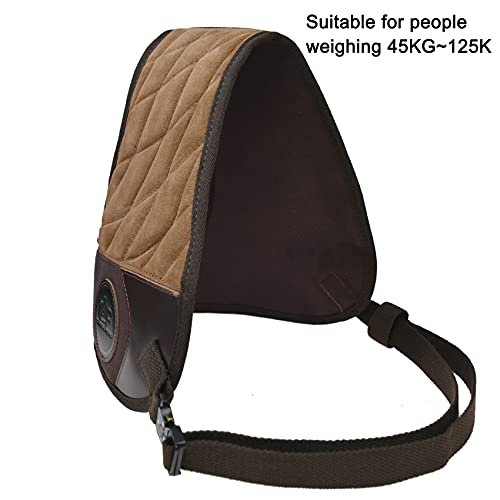 Wayne's Dog Ambidextrous Shooting Recoil Field Shields, Solid Fit And Thick Padding For Outdoor, Range, Shooting And Hunting (Right Handed - Coffee) #TOP2