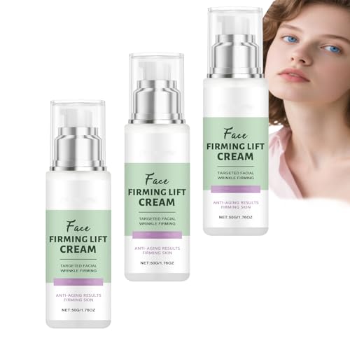 Crema rassodante e antirughe per il viso, idratante e levigante,