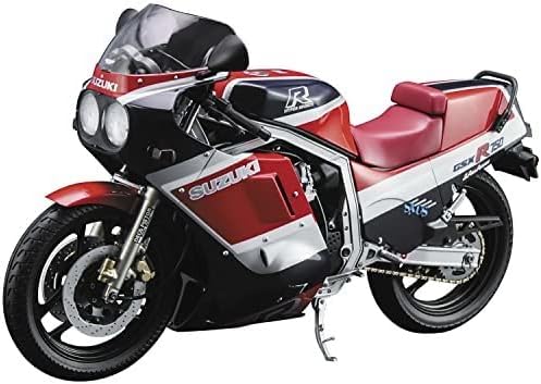 1/12 スズキGSX-R750(G)(GR71G) 🏈 レッド/ブルーカラー プラモデル 21741