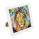 Materiales duraderos: experimente una cautivadora exhibición de espiritualidad y belleza con estas coloridas imágenes de animales hechas de material acrílico único y bellamente hecho que irradia una excelente exhibición de creatividad y encanto