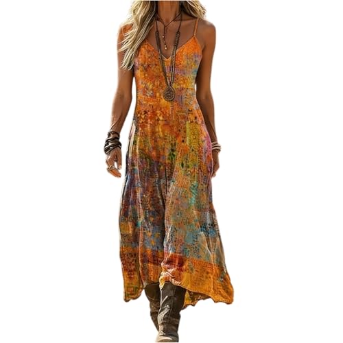 Robe longue femme bohème pour vos soirées plage et escapades estivales