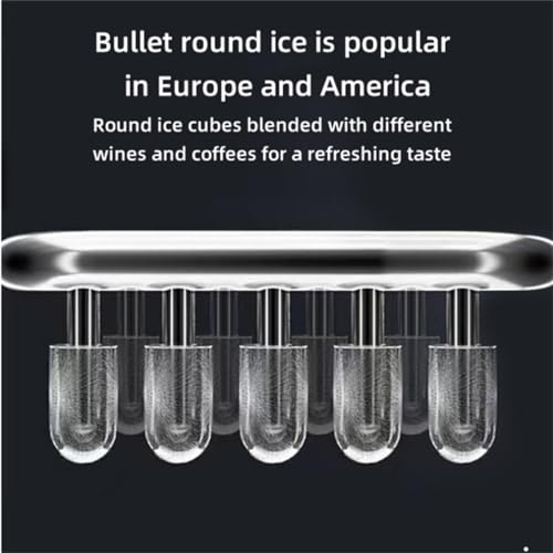 Máquina de Hielo Portátil con Autolimpieza 26Lbs/24H miniatura 6