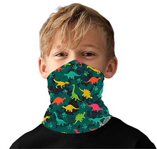 Little Boys Face Ski Mask Running Bandanas Sport Neck Gaiter UPF 50+ Sun