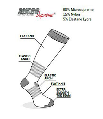 Eurosocks Unisex Ski Superlight, Pink, X-Small - Thumbnail 4