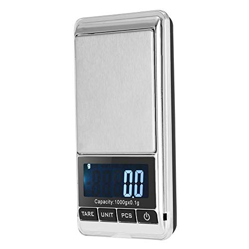 Balança digital, Balança de jóias, Balança digital portátil Mini balança eletrônica de precisão de j