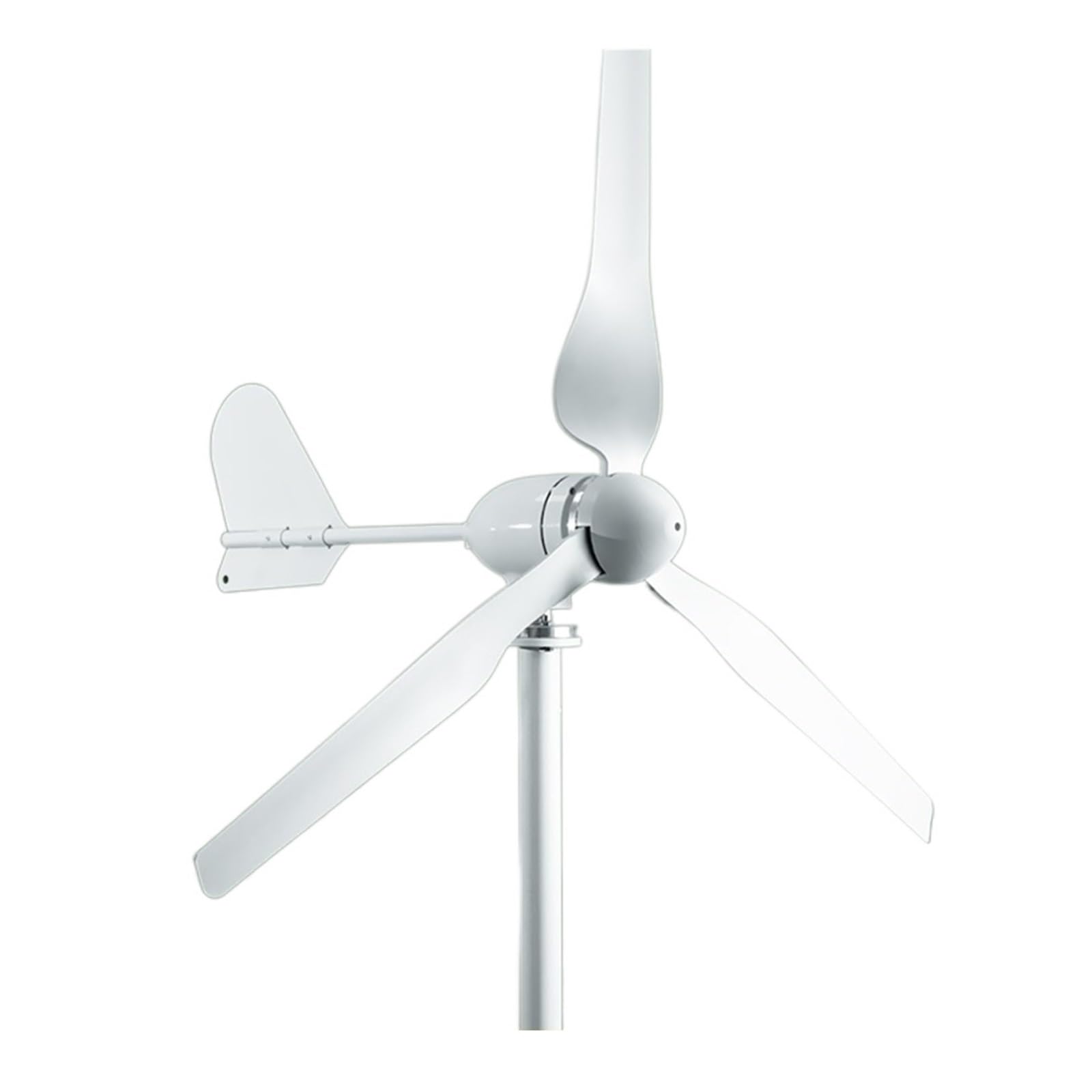 2000W Generator Z Turbiną Wiatrową 48V 24V Generator Użytku Domowego Oś Pozioma Kontroler MPPT Falownik(Wind Turbine Only,48V)