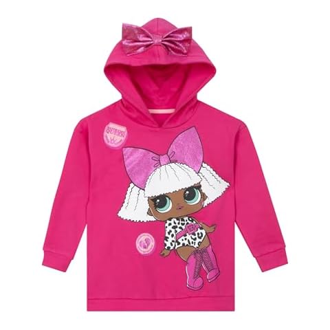 L.O.L. Surprise! Pink Diva Girls' Hoodie Cover