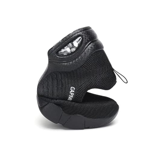 Femmes Chaussures De Danse Moderne Chaussures de Jazz Semelle Fendue Chaussures de Sport Danse Sneaker Noir 38 – vue 4
