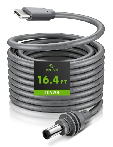Anina USB C to DC Power Cable for Starlink Mini (5M/16.4FT)