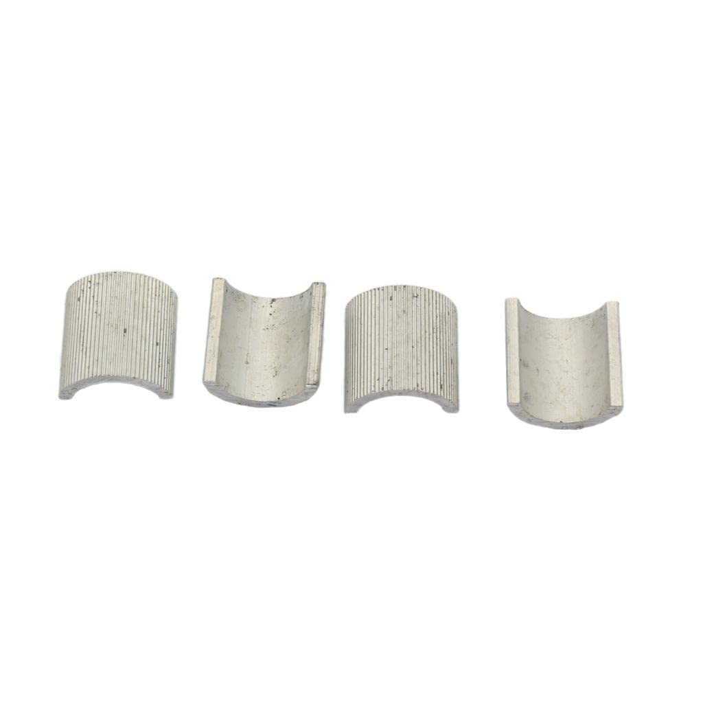 7/8'' Handlebars to 1'' Mounts Risers Clamps Conversion Shims Spacers Set of 4-picture-12