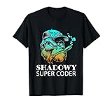 Shadowy Super Coder Crypto Cryptocurrency Warren HODL Moon T-Shirt