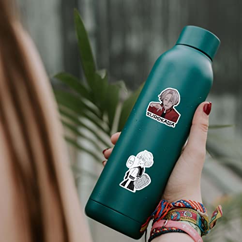 CodersParadise Pack of 52 Tokyo Anime Vinyl Self-Adhesive Stickers for Laptop, Journal, Bike Helmet, Diary, Guitar, Mobile Case - Waterproof Residue Free Stickers, 5.1 x 7.6 x 5.1 cms