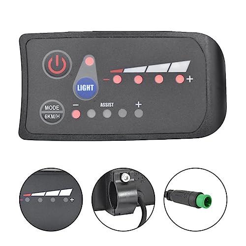 Cucioki S810 E-Bike Smart Meter LED Display Meter LED Display Meter Display 36V IP65 For Electric Bike Electric Bicycle Meter 6PIN - Image 3
