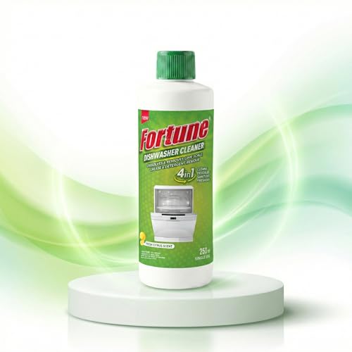 Image of Fortune Appliance Cleaner & Descaler Liquid | Removes Limescale, Odour & Residue | Safe for Dishwasher & Washing Machine | 250 ml (Washing Machine cleaner)