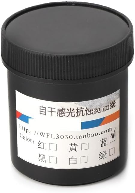 Photoresist Anti-etching Blue Ink Paint For DIY PCB Dry Film Replacement 100g