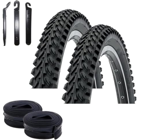 2 x Kenda K-898 26' MTB Fahrradreifen Fahrradmantel Schwarz 54-559 (26 x...