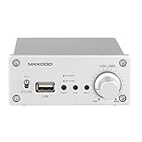 * Simple y conveniente para seleccionar el modo AUX IN y el modo Bluetooth / USB Reader con un solo interruptor. Libremente para controlar el volumen con una perilla de control de volumen.