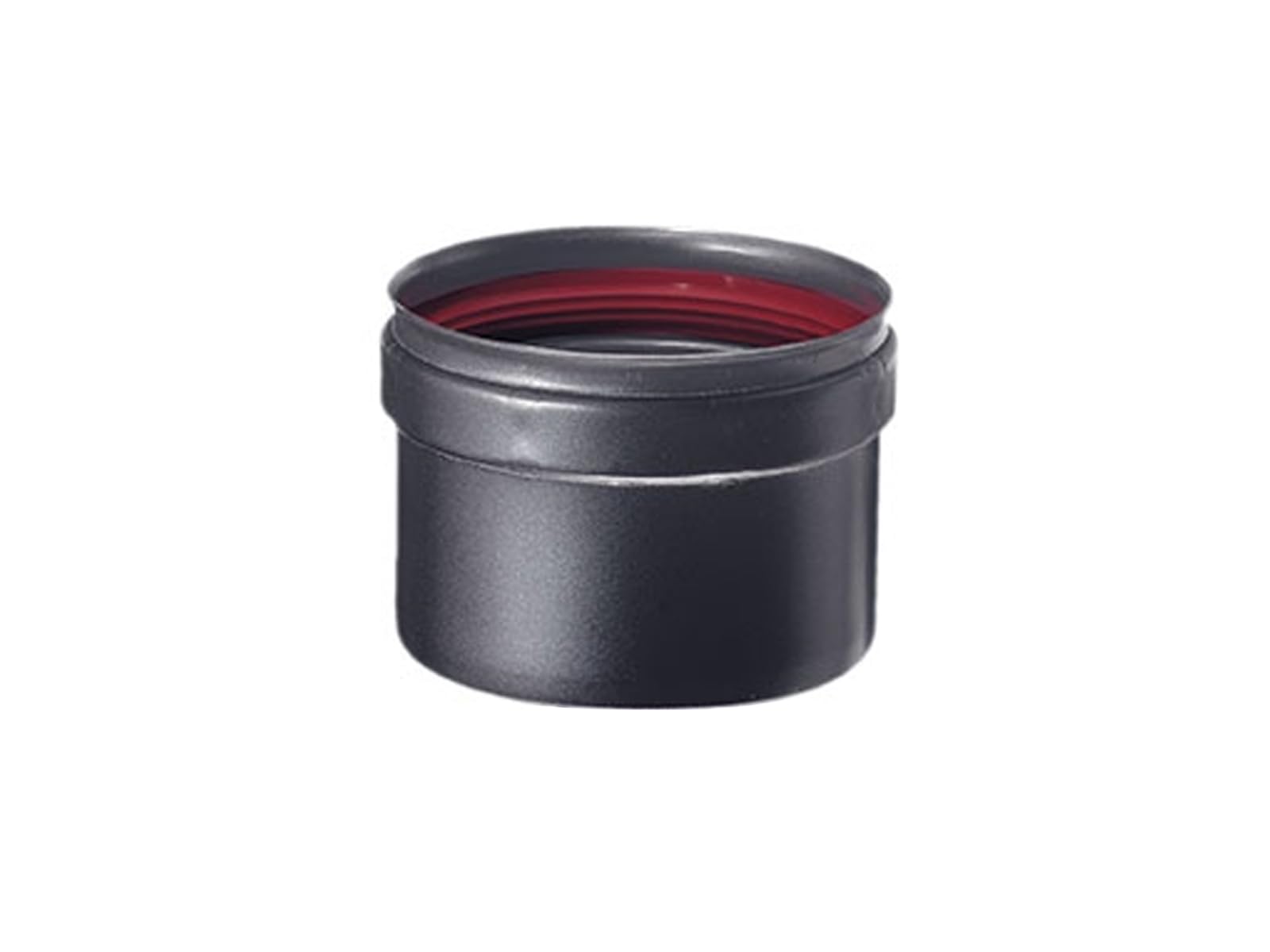 ALLINOX KIT Completo Canna Fumaria Tubi Per Stufa a Pellet Canale Da Fumo In Acciaio Nero Antigraffio Impianto Uscita Fumi Da Interno MADE IN ITALY (DN 80)
