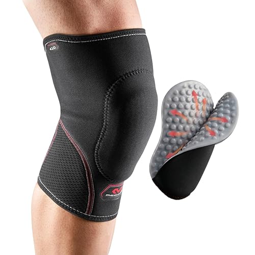 McDavid Knee Pad with Thick Gel Sorbothane Insert for Impact Absorption and Support. Compression Sleeve Knee Brace. For Sports and Activities like Wrestling, Volleyball, Lacrosse Gardening, Home Work. Left or Right Knee
