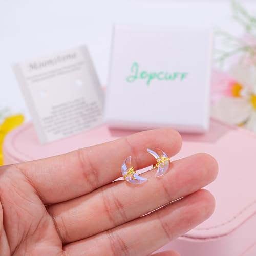 Moonstone Earrings New Beginnings Gifts for Women Graduation Divorce Retirement Farewell Gifts for Coworkers Inspirational Moonstone Jewelry4